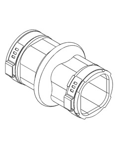 Expansion coupling LB-28 complete.